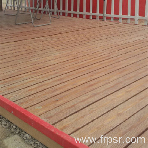 High quality and light weight composite decking